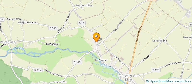 localisation de l'entreprise MADAME CATHERINE LERIDEZ  VALCANVILLE