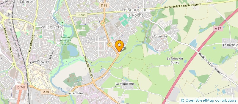 localisation de l'entreprise MADAME CATHERINE LEROY à LA ROCHE-SUR-YON
