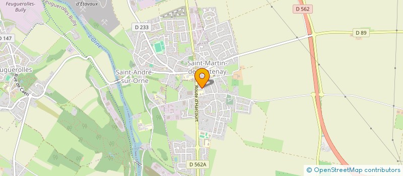 localisation de l'entreprise MADAME CATHERINE LEROYER  SAINT-MARTIN-DE-MAY