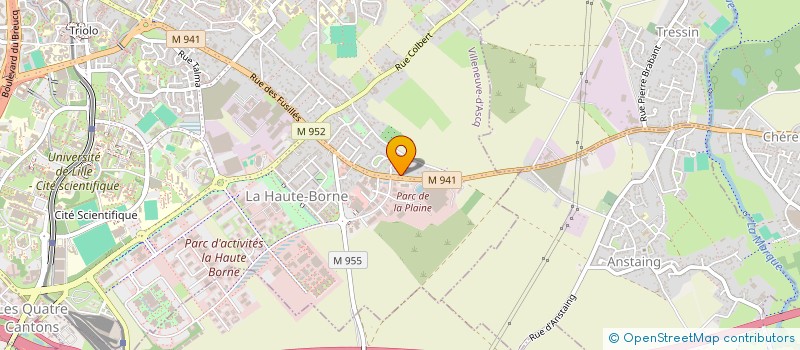 localisation de l'entreprise MADAME CATHERINE LESAGE à VILLENEUVE-D'ASCQ