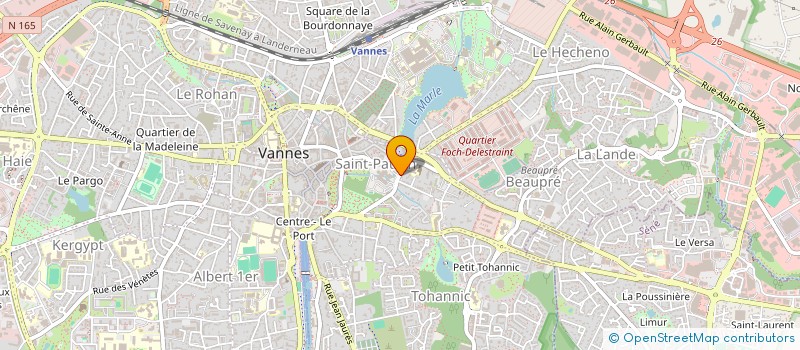 localisation de l'entreprise MADAME CATHERINE LESQUEL à VANNES