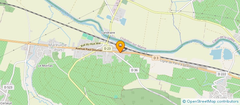 localisation de l'entreprise MADAME CATHERINE LESSIEUX  MAREUIL-LE-PORT