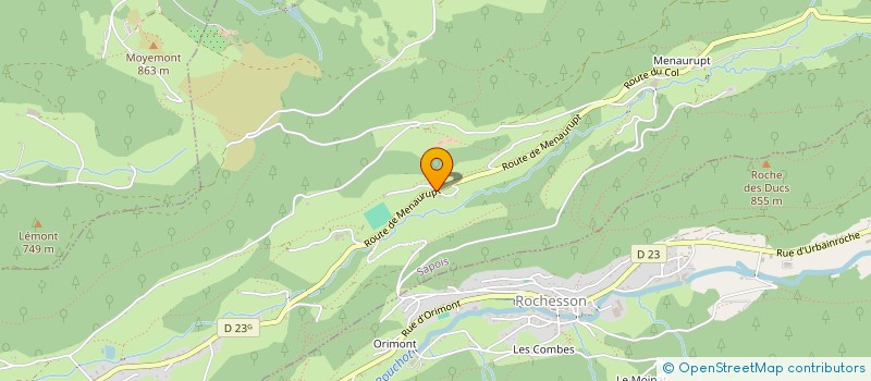 localisation de l'entreprise MADAME CATHERINE LESTEVEN  SAPOIS