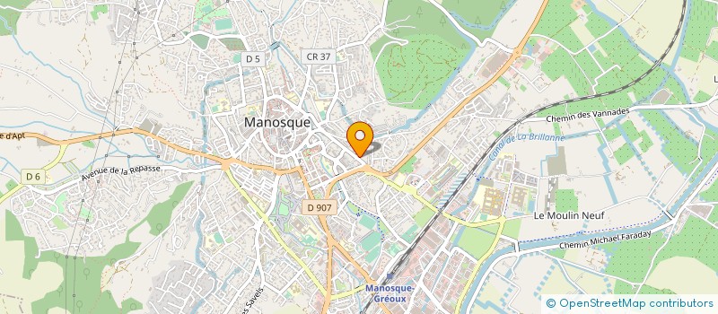 localisation de l'entreprise MADAME CATHERINE LESTREZ à MANOSQUE
