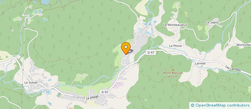 localisation de l'entreprise MADAME CATHERINE LETANG  FRESSE