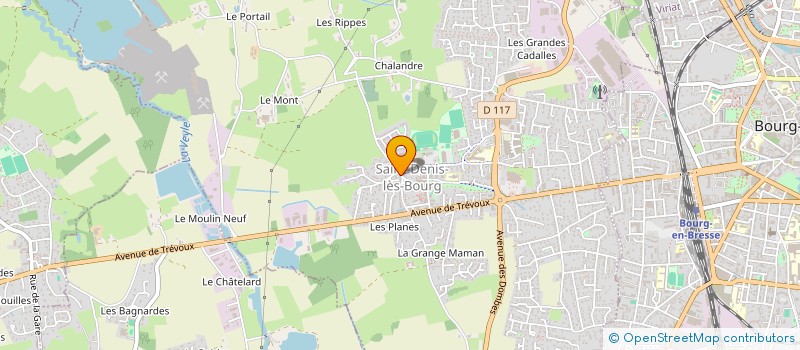 localisation de l'entreprise MADAME CATHERINE LETHENET à SAINT-DENIS-LES-BOURG
