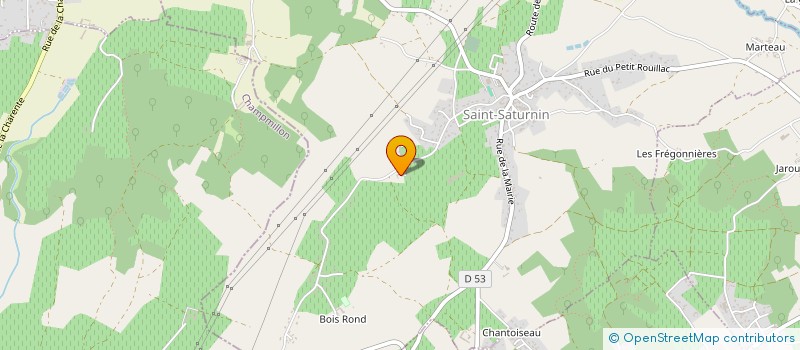 localisation de l'entreprise MADAME CATHERINE LEVASSEUR à SAINT-SATURNIN