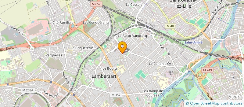 localisation de l'entreprise MADAME CATHERINE LEVEQUE à LAMBERSART