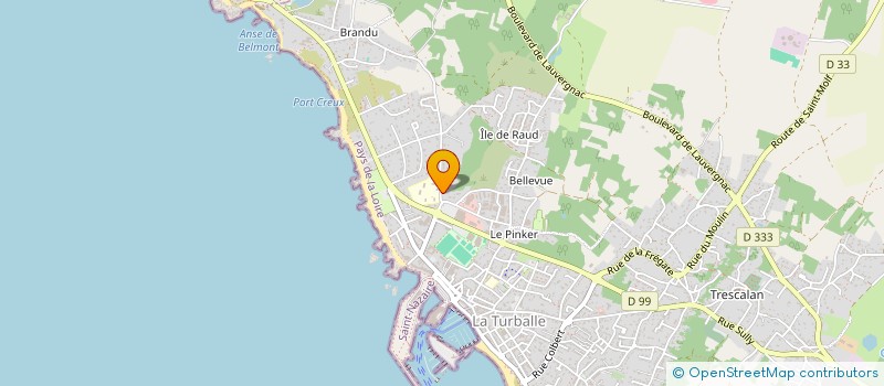 localisation de l'entreprise MADAME CATHERINE LIEVEAUX  LA TURBALLE