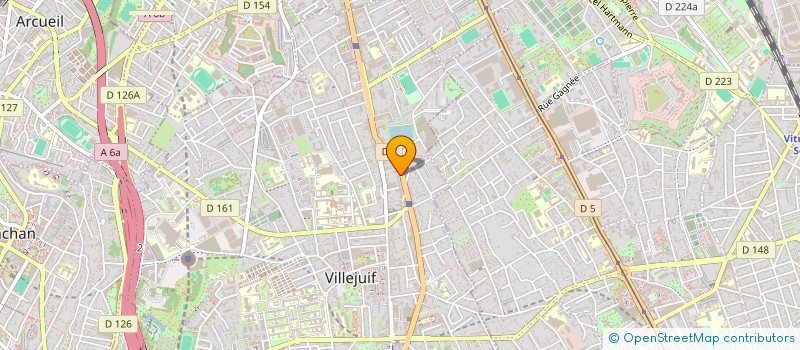 localisation de l'entreprise MADAME CATHERINE LIU  VILLEJUIF