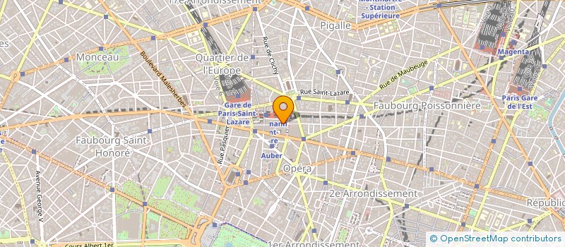 localisation de l'entreprise MADAME CATHERINE LIVET  PARIS