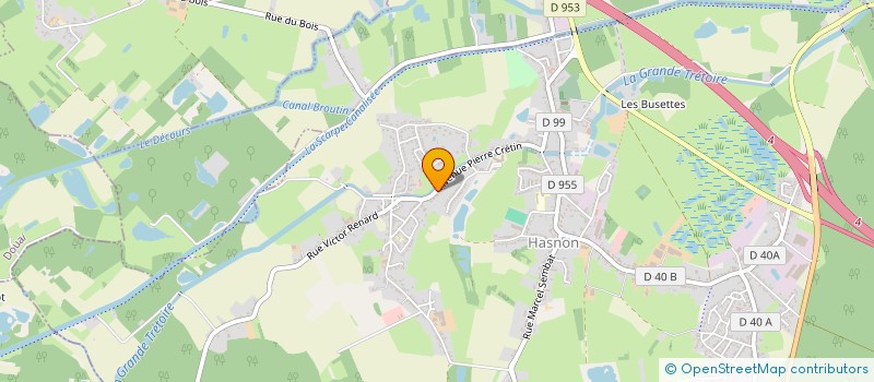 localisation de l'entreprise MADAME CATHERINE LOISEAU  HASNON