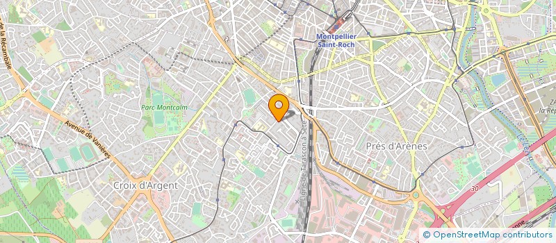 localisation de l'entreprise MADAME CATHERINE LORENT à MONTPELLIER