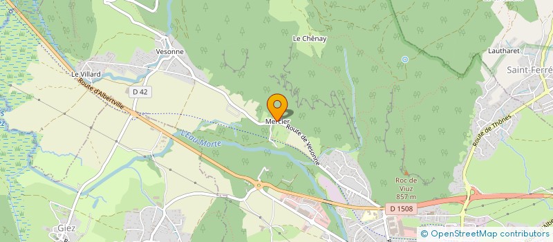 localisation de l'entreprise MADAME CATHERINE LOSSERAND  SAINT-FERREOL