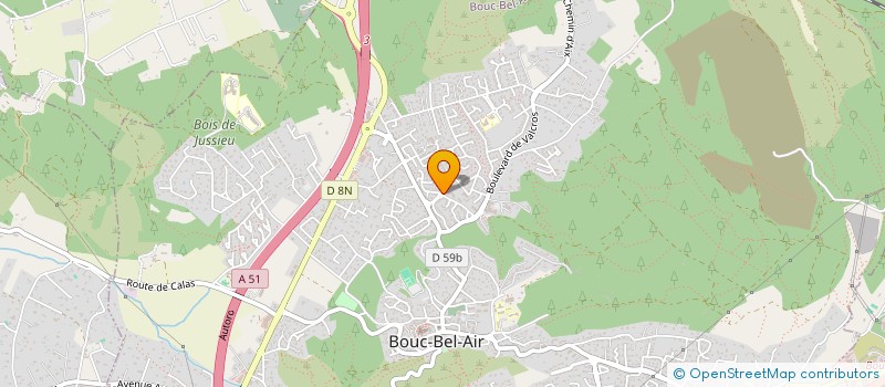 localisation de l'entreprise MADAME CATHERINE LOUIS à BOUC-BEL-AIR