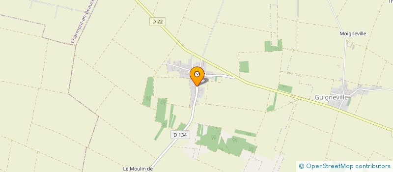 localisation de l'entreprise MADAME CATHERINE LOURS à GUIGNEVILLE