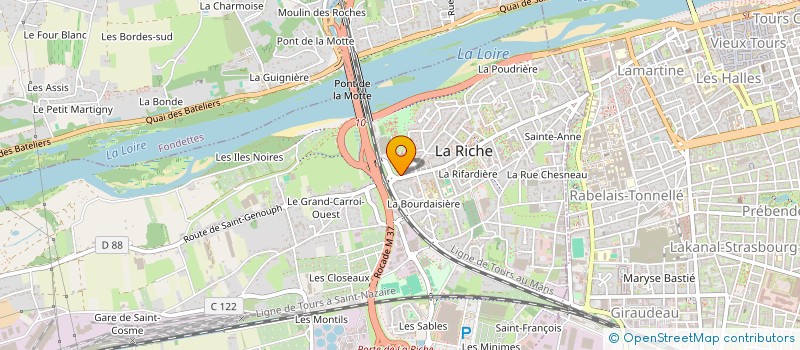 localisation de l'entreprise MADAME CATHERINE LOW-KAME  LA RICHE