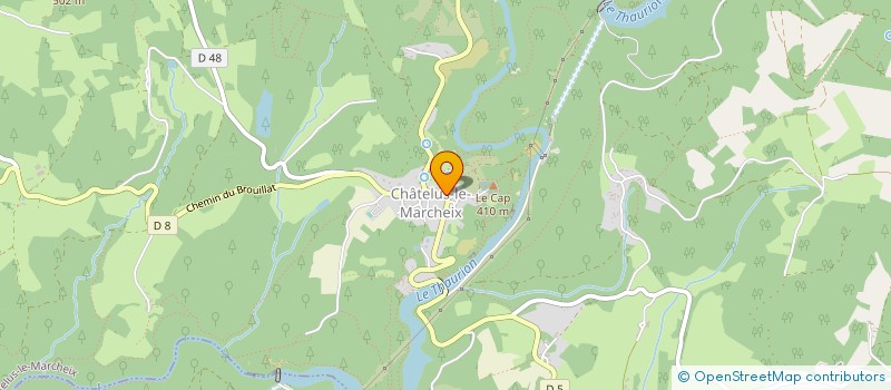localisation de l'entreprise MADAME CATHERINE LOZACH à CHATELUS-LE-MARCHEIX