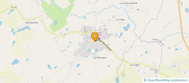 localisation de l'entreprise MADAME CATHERINE LUCARONI à LARGEASSE
