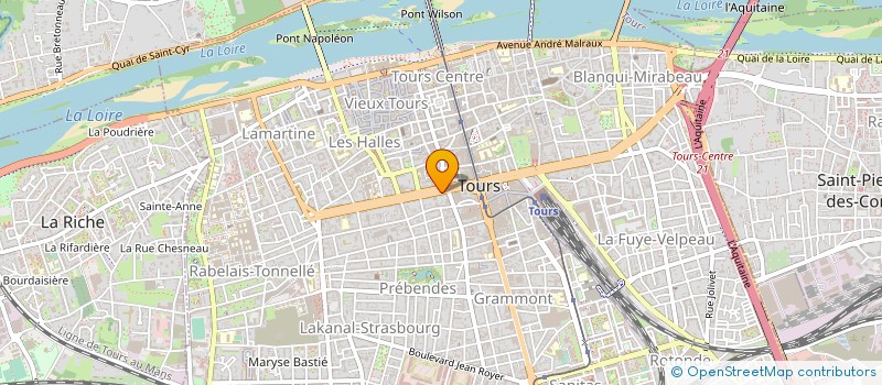 localisation de l'entreprise MADAME CATHERINE LUMIER à TOURS