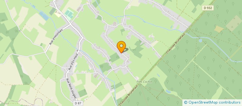 localisation de l'entreprise MADAME CATHERINE LUSSIEZ  GOMMEGNIES