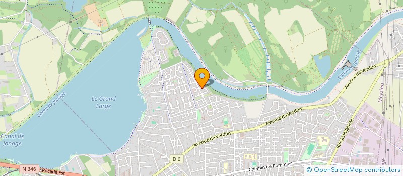 localisation de l'entreprise MADAME CATHERINE LUTTRIN  MEYZIEU