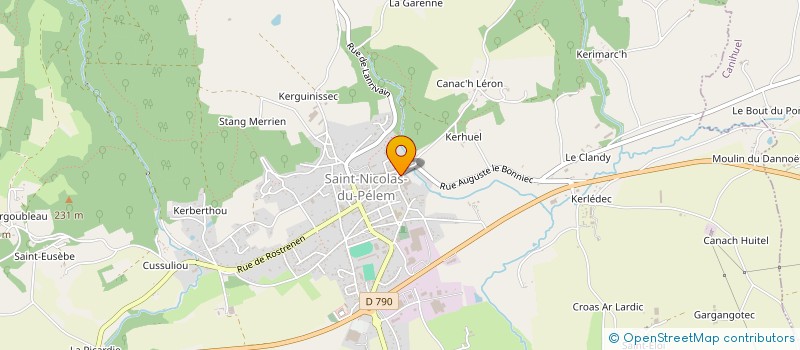 localisation de l'entreprise MADAME CATHERINE MABEAU à SAINT-NICOLAS-DU-PELEM