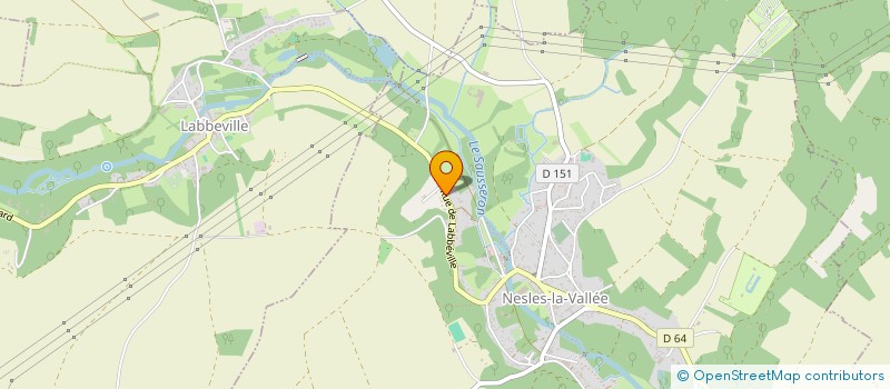 localisation de l'entreprise MADAME CATHERINE MACE  NESLES-LA-VALLEE