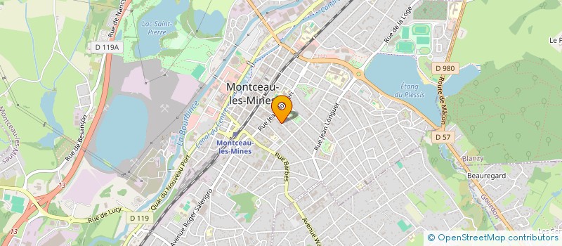 localisation de l'entreprise MADAME CATHERINE MADRIGNAC à MONTCEAU-LES-MINES