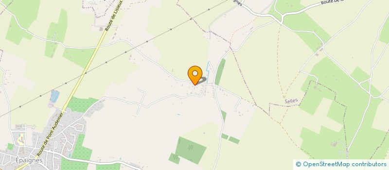 localisation de l'entreprise MADAME CATHERINE MAGNE  EPAIGNES