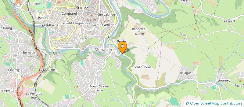 localisation de l'entreprise MADAME CATHERINE MAI  LE MONASTERE