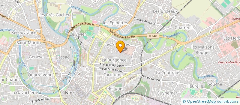 localisation de l'entreprise MADAME CATHERINE MAILLOU  NIORT