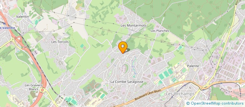 localisation de l'entreprise MADAME CATHERINE MAITRET à BESANCON