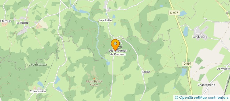 localisation de l'entreprise MADAME CATHERINE MALLENS  TOULX-SAINTE-CROIX