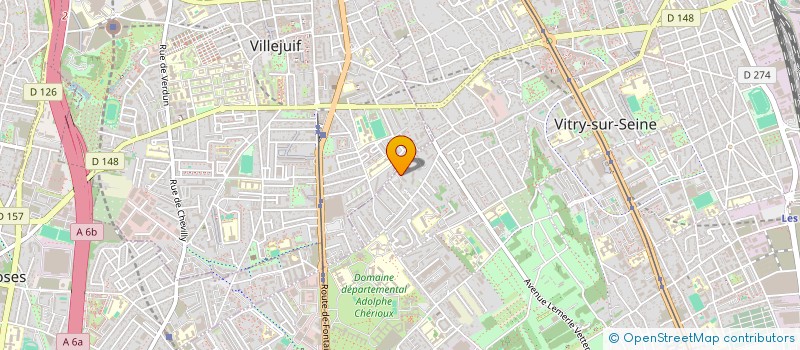 localisation de l'entreprise MADAME CATHERINE MALLO  VITRY-SUR-SEINE