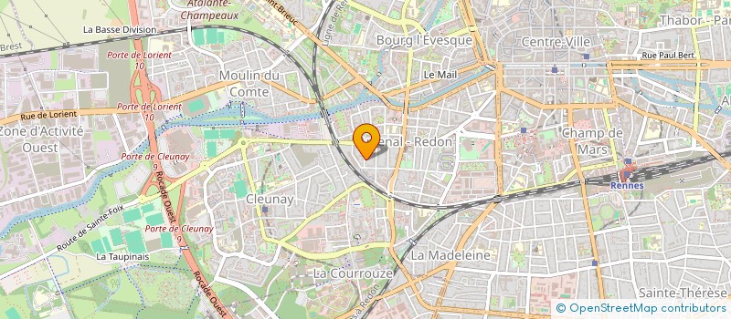 localisation de l'entreprise MADAME CATHERINE MANCUSO  RENNES