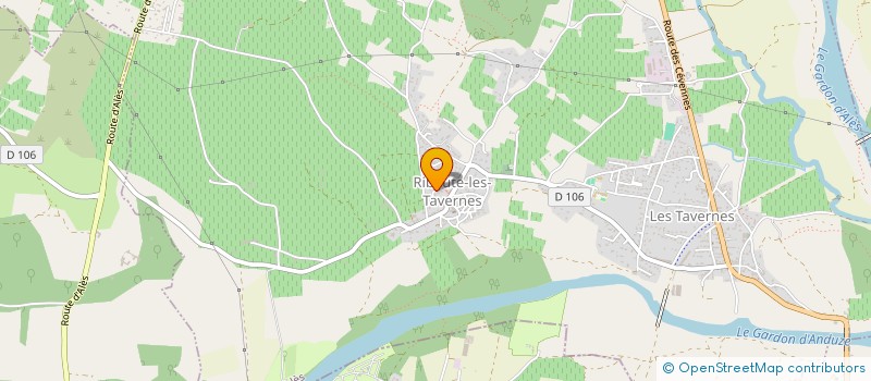 localisation de l'entreprise MADAME CATHERINE MANIECKI  RIBAUTE-LES-TAVERNES