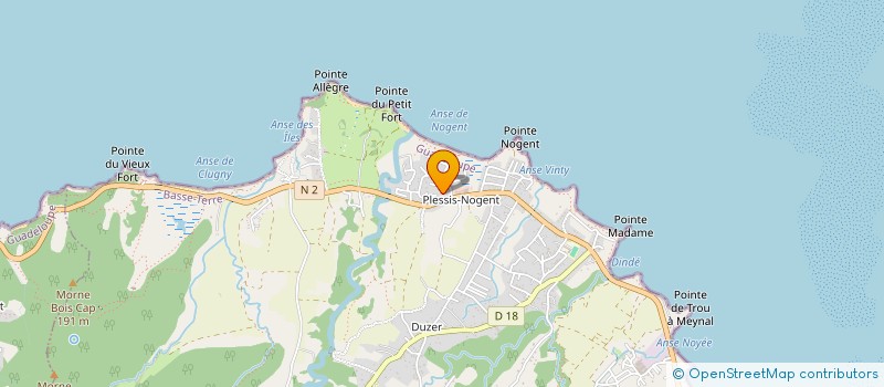 localisation de l'entreprise MADAME CATHERINE MANIERE  SAINTE-ROSE