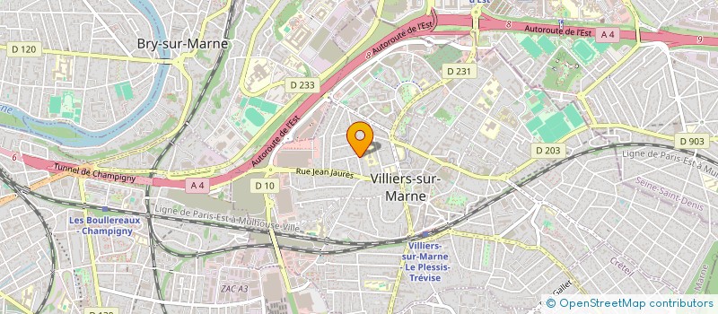 localisation de l'entreprise MADAME CATHERINE MANNOCCI  VILLIERS-SUR-MARNE