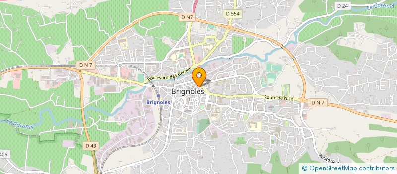 localisation de l'entreprise MADAME CATHERINE MANTI  BRIGNOLES