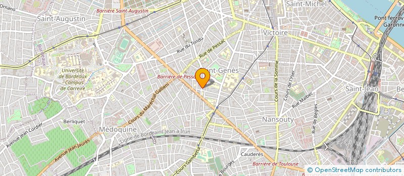 localisation de l'entreprise MADAME CATHERINE MANY à BORDEAUX