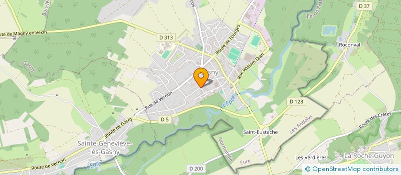 localisation de l'entreprise MADAME CATHERINE MANZO  GASNY