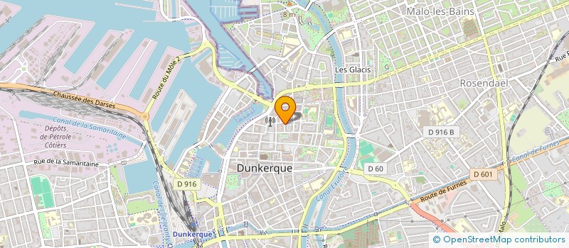 localisation de l'entreprise MADAME CATHERINE MAQUERE à DUNKERQUE