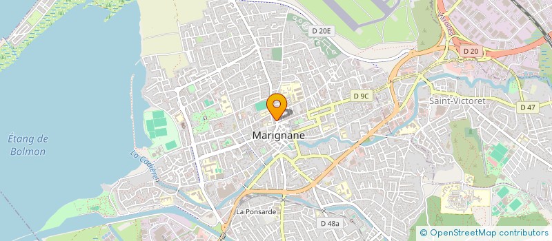 localisation de l'entreprise MADAME CATHERINE MARCHAL à MARIGNANE