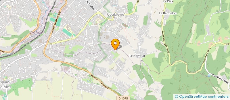 localisation de l'entreprise MADAME CATHERINE MARCHAL  LA BUISSE