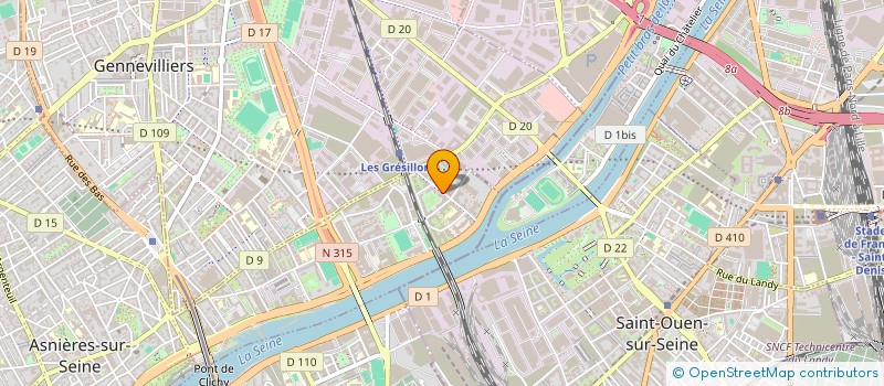 localisation de l'entreprise MADAME CATHERINE MARCHAL  ASNIERES-SUR-SEINE