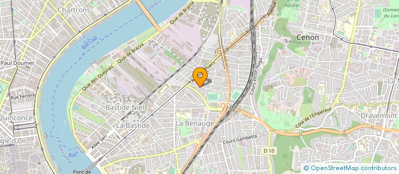 localisation de l'entreprise MADAME CATHERINE MARCHAND à BORDEAUX