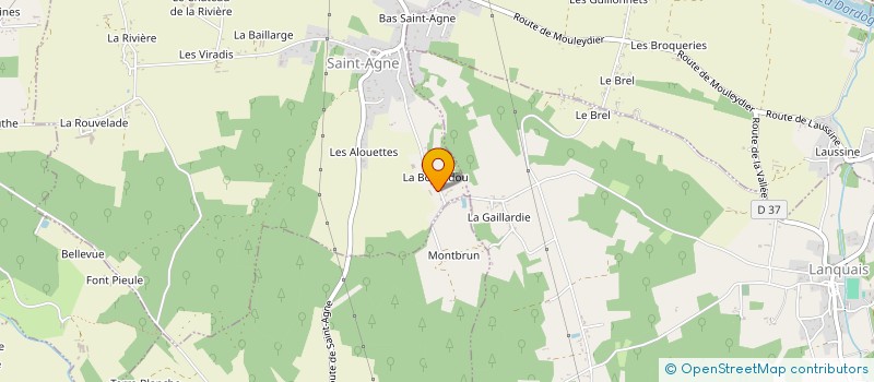 localisation de l'entreprise MADAME CATHERINE MARCHAND  SAINT-AGNE