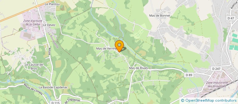 localisation de l'entreprise MADAME CATHERINE MARCILLAUD à LE BAS SEGALA