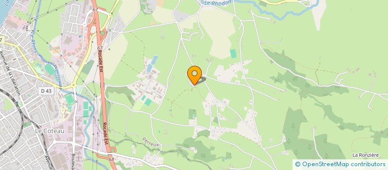 localisation de l'entreprise MADAME CATHERINE MARCONNET  PERREUX